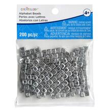 beads alphabet michaels silver square creatology cube quickview exclusions